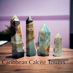Beautiful Caribbean Calcite Towers